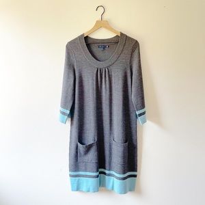 Boden color block sweater dress